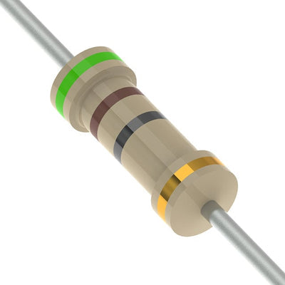 CFR-50JB-52-51R by YAGEO - RESISTOR 51 OHM 5% 1/2W AXIAL
