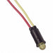 5100H7LC by Visual Communications Company - VCC - LED YELLOW 1/4""HOLE LOWCUR PNLMN