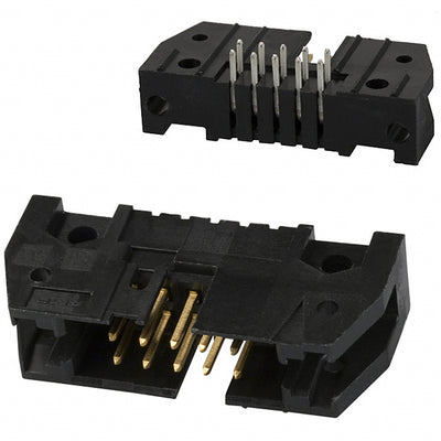 102160-1 by TE Connectivity AMP Connectors - CONNECTOR HEADER R/A 10POS 2.54MM