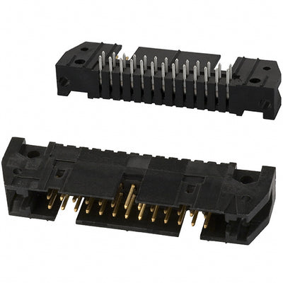 102160-6 by TE Connectivity AMP Connectors - CONNECTOR HEADER R/A 26POS 2.54MM