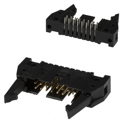 102322-3 by TE Connectivity AMP Connectors - CONNECTOR HEADER R/A 16POS 2.54MM