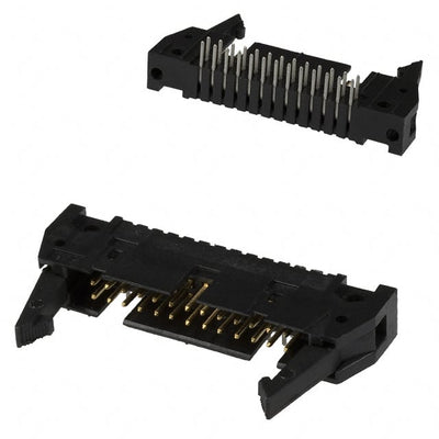 499141-6 by TE Connectivity AMP Connectors - CONNECTOR HEADER R/A 26POS 2.54MM