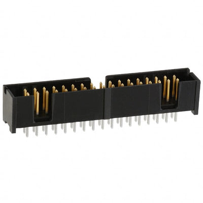 103308-7 by TE Connectivity AMP Connectors - CONNECTOR HEADER VERT 34POS 2.54MM