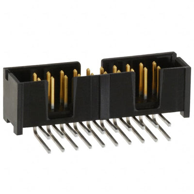 103310-5 by TE Connectivity AMP Connectors - CONNECTOR HEADER R/A 20POS 2.54MM
