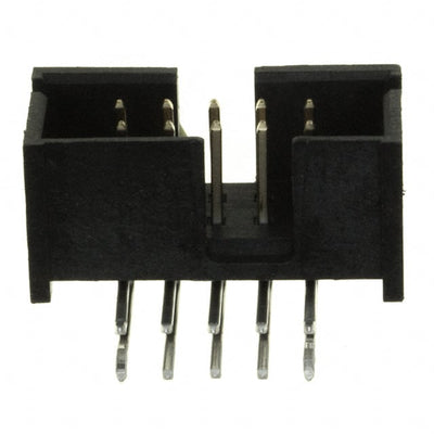 5104340-1 by TE Connectivity AMP Connectors - CONNECTOR HEADER R/A 10POS 2.54MM
