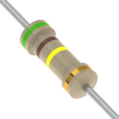 CFR-25JR-PN510K by YAGEO - RESISTOR 510K OHM 5% 1/4W AXIAL