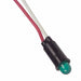 5102H5-12V by Visual Communications Company - VCC - LED GREEN 1/4"" HOLE 12V PAN MNT