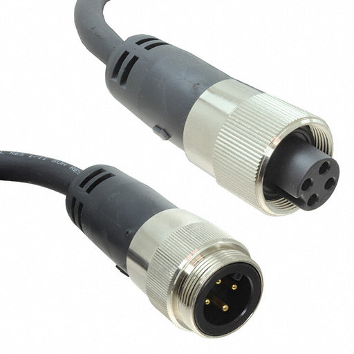 511000005 by Lumberg Automation - CABLE CIRC 4POS MALE TO FEM 3.28