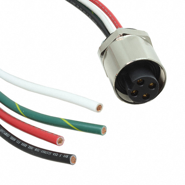 511000372 by Lumberg Automation - CABLE CIRC 4POS FEM TO WIRE 1.64