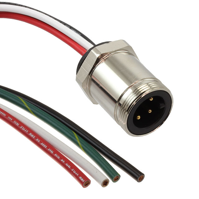 511000389 by Lumberg Automation - CABLE CIRC 4POS MALE TO WIRE 9.84