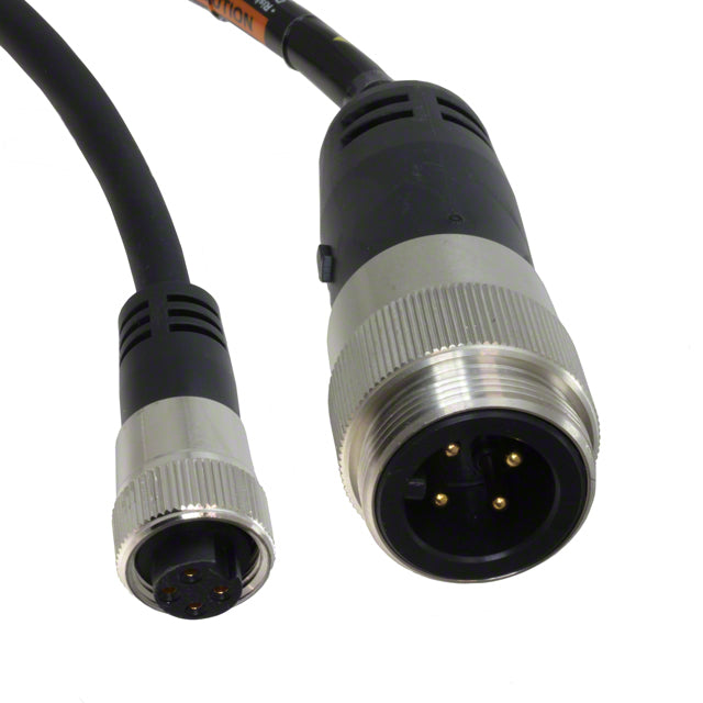 511000784 by Lumberg Automation - CABLE CIRC 4POS MALE TO FEM 1.64