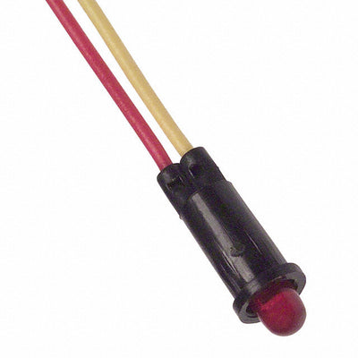 5110F1LC by Visual Communications Company - VCC - LED RED 5/32"" HOLE LOWCUR PNLMNT