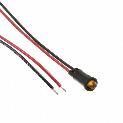 5110F3-5V by Visual Communications Company - VCC - LED RED 5/21"" HOLE PANEL MOUNT