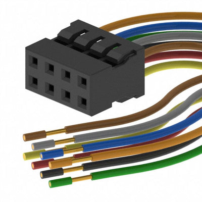 0511100850-20-A-6-Y by Molex - 8 CIRC CABLE ASSY 20"" Y