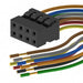 0511100850-10-A-6-Y by Molex - 8 CIRC CABLE ASSY 10"" Y