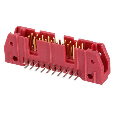 5111105-4 by TE Connectivity AMP Connectors - CONNECTOR HEADER R/A 20POS 2.54MM