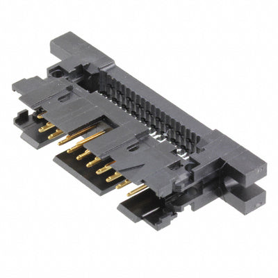 5111448-4 by TE Connectivity AMP Connectors - CONNECTOR PLUG 20P IDC 26-28AWG GOLD