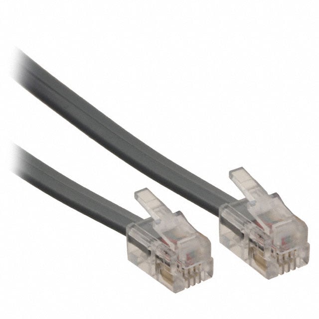 512-26-4400-SV-0025F by CNC Tech - CABLE MOD 4P4C PLUG TO PLUG 25