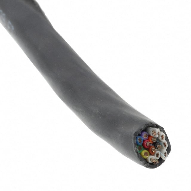 5120/15C BK199 by Alpha Wire - CABLE 15 COND 24AWG BLACK 1000