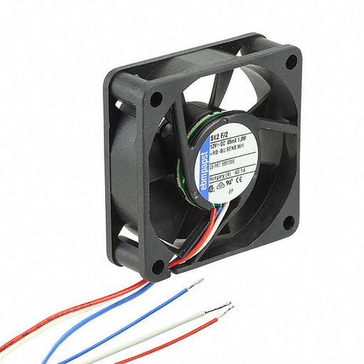 512F/2 by ebm-papst Inc. - FAN AXIAL 50X15MM 12VDC WIRE