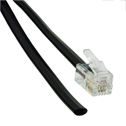 513-26-4400-BL-0007F by CNC Tech - CABLE MOD 4P4C PLUG TO CABLE 7