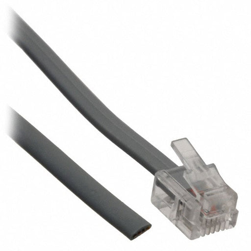 513-26-6400-SV-0014F by CNC Tech - CABLE MOD 6P4C PLUG TO CABLE 14