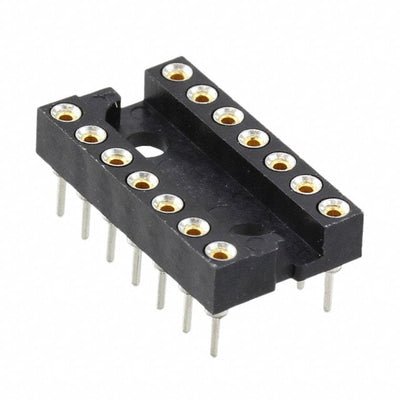 514-AG11D-ES by TE Connectivity AMP Connectors - CONNECTOR IC DIP SOCKET 14POS GOLD