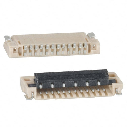0514411293 by Molex - CONNECTOR FFC BOTTOM 12POS 0.5MM R/A
