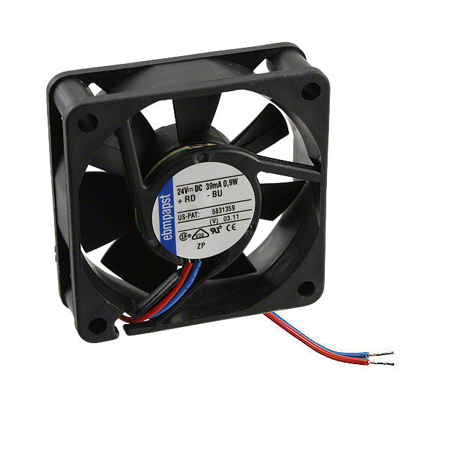 514F by ebm-papst Inc. - FAN AXIAL 50X15MM 24VDC WIRE