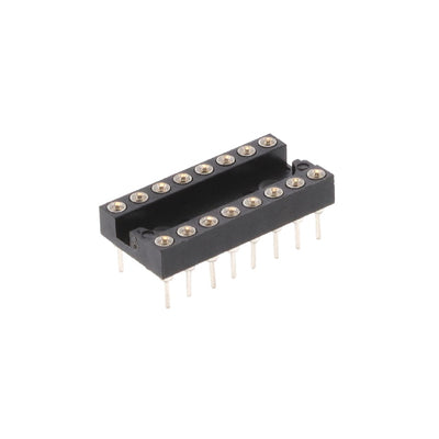516-AG12D-LF by TE Connectivity AMP Connectors - CONNECTOR IC DIP SOCKET 16POS TIN