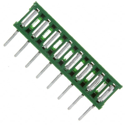 5164711-8 by TE Connectivity AMP Connectors - CONNECTOR RECPT 8POS 0.098 TIN PCB R/A