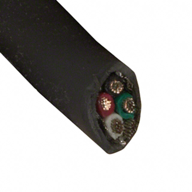 5164C SL005 by Alpha Wire - CABLE 4CON 18AWG SLATE SHLD 100