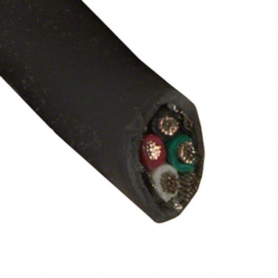 5164C SL005 by Alpha Wire - CABLE 4CON 18AWG SLATE SHLD 100