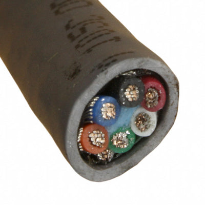 5166C SL199 by Alpha Wire - CABLE 6COND 18AWG SHLD 1000=1000