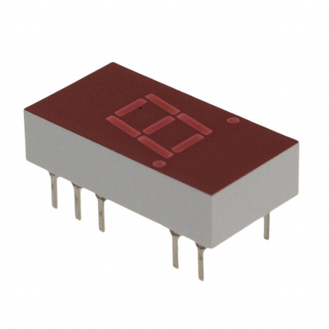 5082-7611 by Broadcom Limited - DISPLAY 7-SEG 0.3"" SGL RED 14DIP