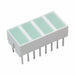 HLMP-2820 by Broadcom Limited - LED LT BAR 8.89X3.81MM QUAD GRN
