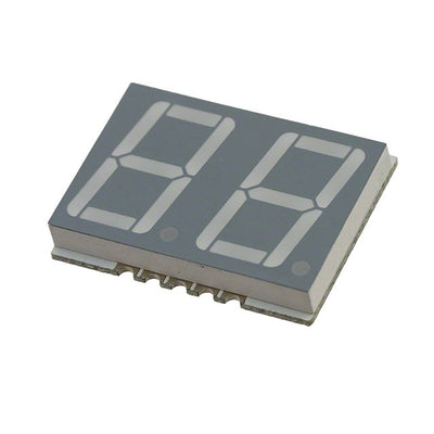 HDSM-543C by Broadcom Limited - DISPLAY 7SEG 0.56"" DBL RED 10SMD