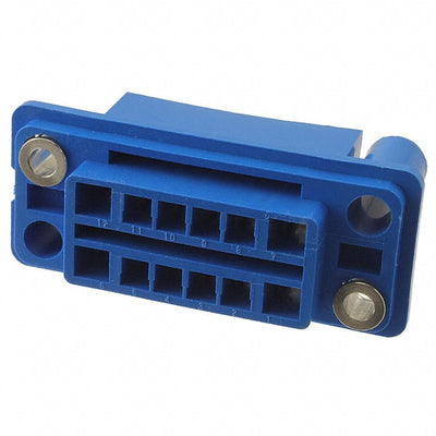 5172069-3 by TE Connectivity AMP Connectors - CONNECTOR RECPT HSG DRAWER 12POS BLUE