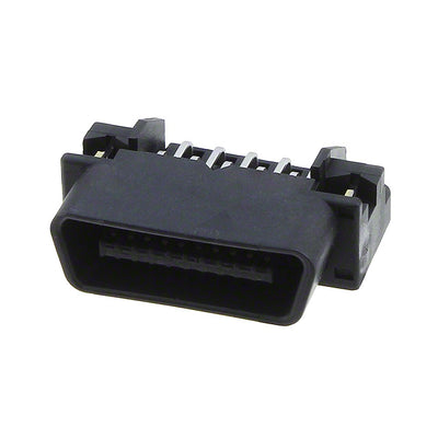 5175472-1 by TE Connectivity AMP Connectors - CONNECTOR BTB HD PLUG 20POS R/A SLDR