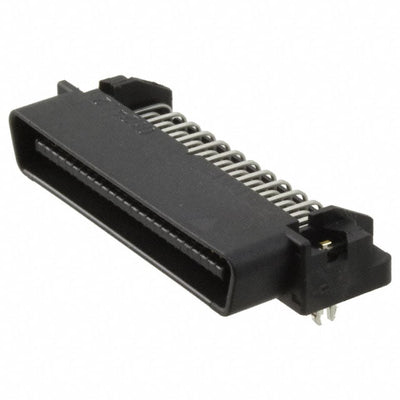 3-5175472-6 by TE Connectivity AMP Connectors - CONNECTOR BTB HD PLUG 50POS R/A SLDR