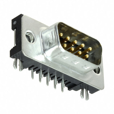 5177597-9 by TE Connectivity AMP Connectors - CONNECTOR D-SUB PLUG 9POS R/A SLDR