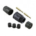 5180-2PG-3DC by Conxall/Switchcraft - CONNECTOR RECPT MALE 2POS GOLD CRIMP