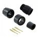 5180-3PG-3DC by Conxall/Switchcraft - CONNECTOR RECPT MALE 3POS GOLD CRIMP