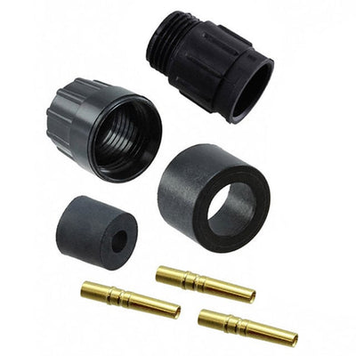 5180-3SG-315 by Conxall/Switchcraft - CONNECTOR RECPT FMALE 3POS GOLD CRIMP