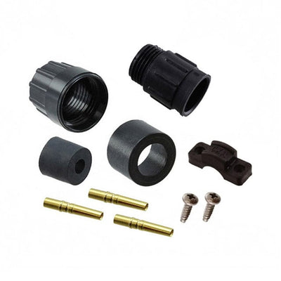 5180-3SG-530 by Conxall/Switchcraft - CONNECTOR RECPT FMALE 3POS GOLD CRIMP