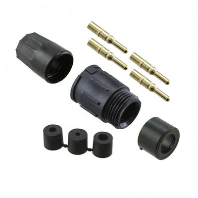 5380-4PG-3DC by Conxall/Switchcraft - CONNECTOR RECPT MALE 4POS GOLD CRIMP