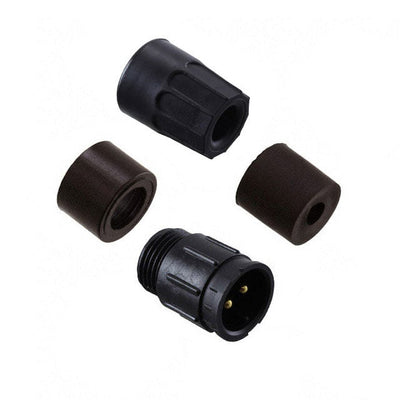 5182-2PG-321 by Conxall/Switchcraft - CONNECTOR RECPT MALE 2P GOLD SLDR CUP