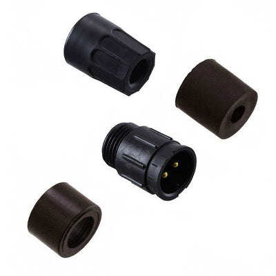 5182-2PG-330 by Conxall/Switchcraft - CONNECTOR RECPT MALE 2P GOLD SLDR CUP
