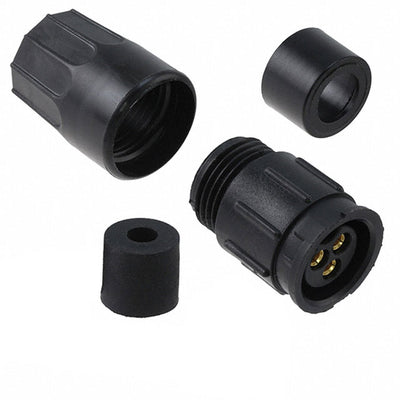 5182-3SG-315 by Conxall/Switchcraft - CONNECTOR RECPT FMALE 3P GOLD SLDR CUP