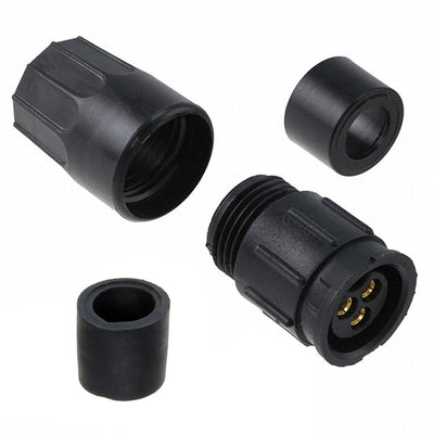 5182-3SG-330 by Conxall/Switchcraft - CONNECTOR RECPT FMALE 3P GOLD SLDR CUP